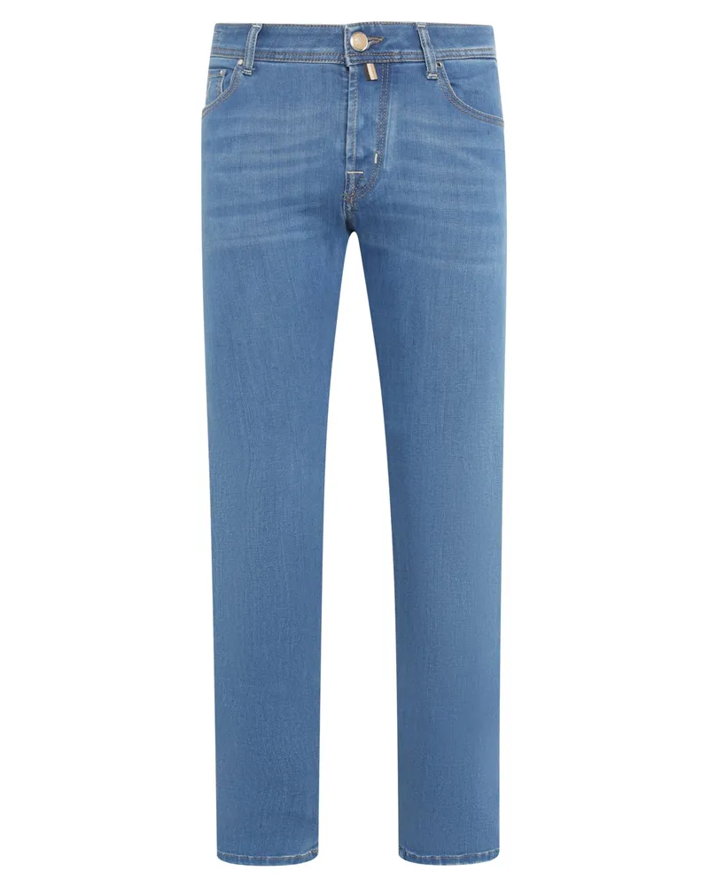 Jacob Cohën Softe Stretch-Jeans Nick aus einem Baumwollmix, Slim in Hellblau