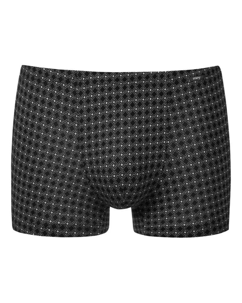 Mey Gemusterter Trunk in Jersey-Qualität in Schwarz