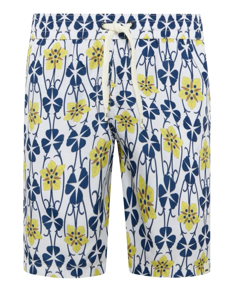 Altea Badeshorts mit floralem Print in Multicolor