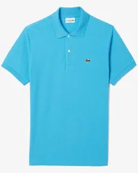 Lacoste Piqué-Poloshirt L1212 Classic Fit, mit kleinem Krokodil-Aufnäher Blau