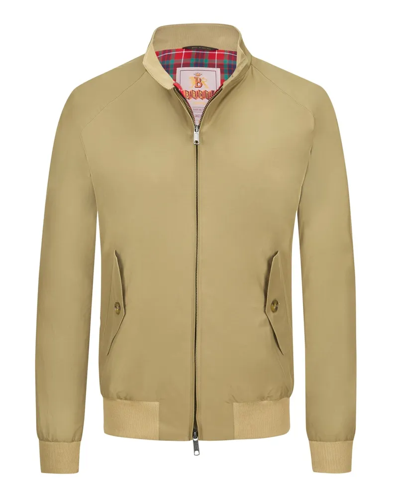 Baracuta Blouson G9 aus einem Baumwollgemisch mit Raglanärmeln in Beige