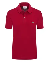 Lacoste Piqué-Poloshirt PH4012 Slim Fit, mit Krokodil-Aufnäher Bordeaux