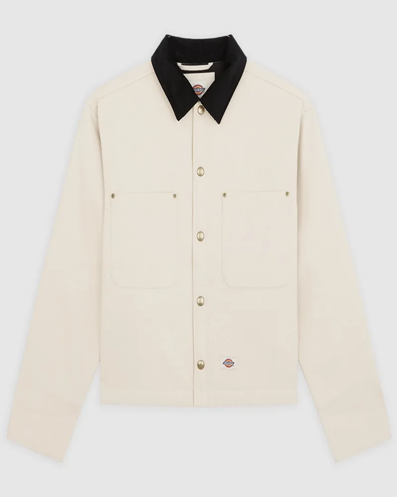 Dickies Workwear-Jacke Cavalry aus schwerem Baumwoll-Twill in Beige