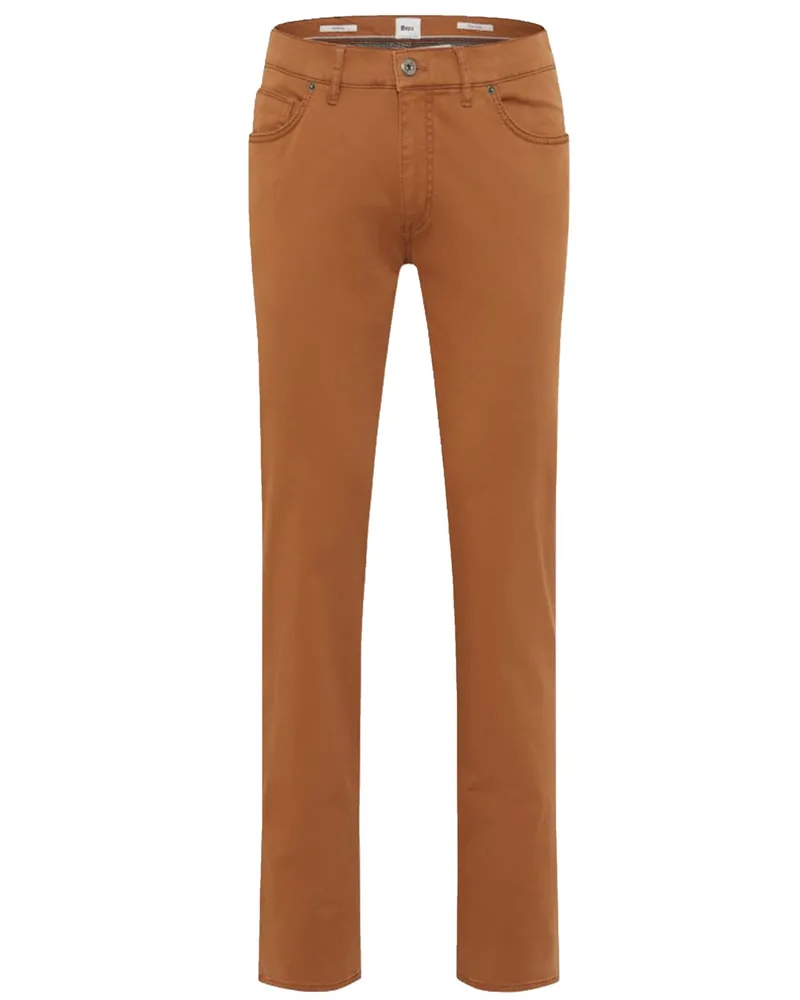 Brax 5-Pocket Hose Cadiz Marathon mit Stretch, Straight Fit in Braun