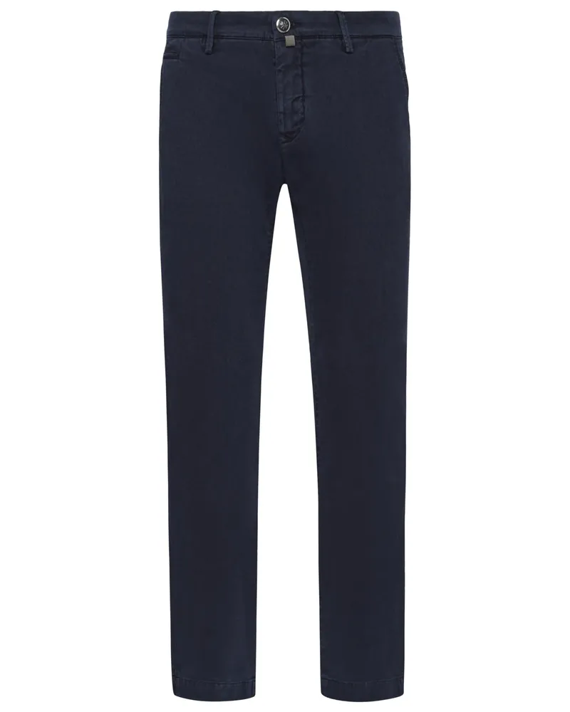 Jacob Cohën Chino Bobby mit Lyocell-Anteil, Slim Fit in Marine