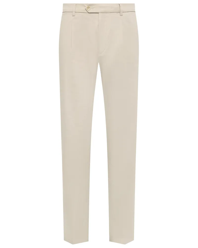 Meyer Hosen 5 Pocket-Hose Milano mit Lyocell-Anteil in Natur