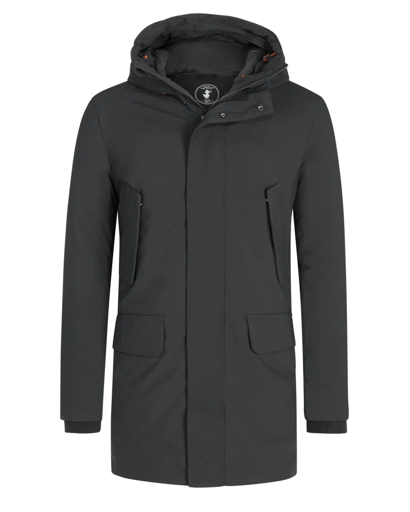 Save The Duck Langer Parka Wilson mit PLUMTECH®-Füllung in Schwarz