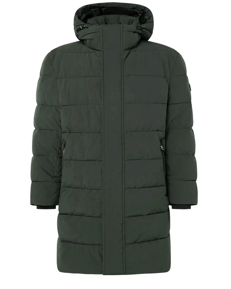 JOOP! Langer Seppparka mit synthetischer Daunenfüllung in Oliv