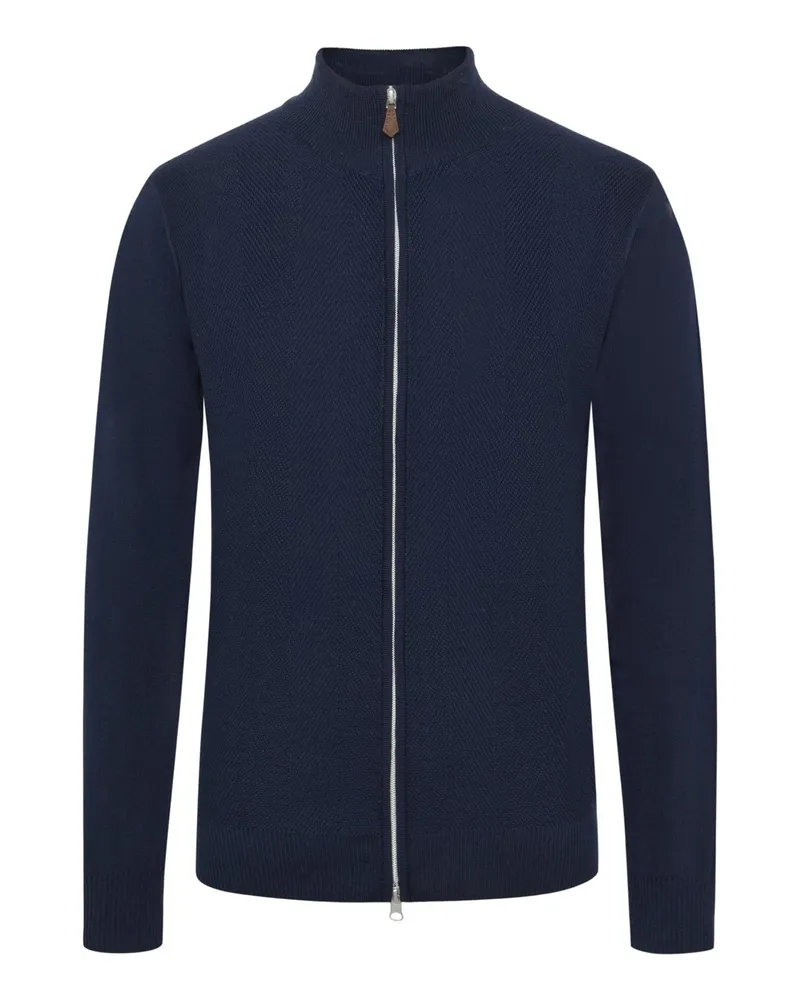Stenströms Leichte Strickjacke aus Wolle in Marine