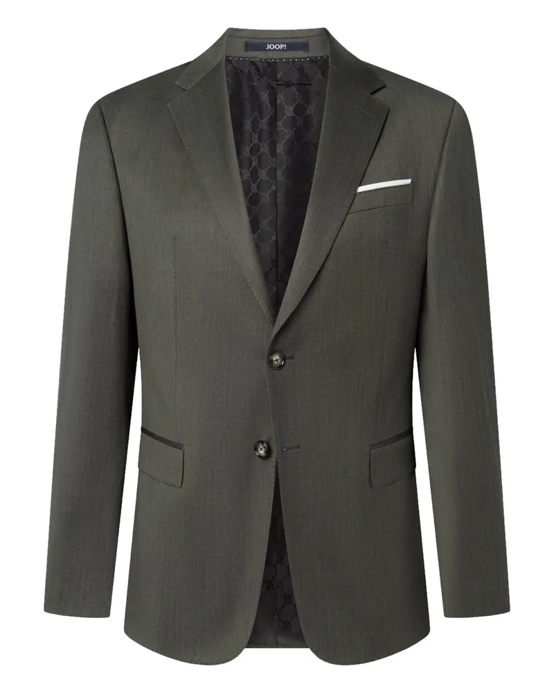 JOOP! Anzugsakko aus softer Schurwolle mit Stretchanteil, Slim Fit in Grün