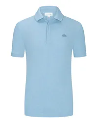 Lacoste Poloshirt mit Logo-Stickerei und Stretchanteil, Regular Fit Hellblau