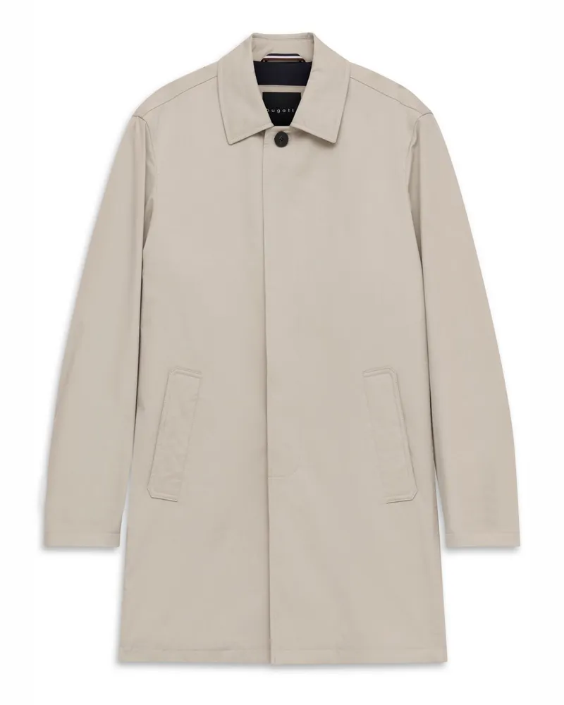 Bugatti Leichter Kurzmantel aus einem Coolmax® -Baumwollmix in Beige