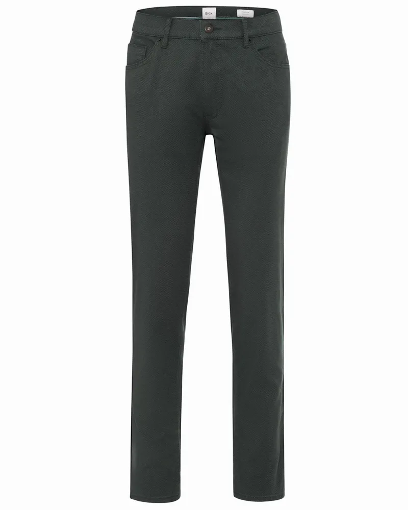 Brax Hi Flex 5 Pocket Hose Cadiz, Straight Fit in Oliv