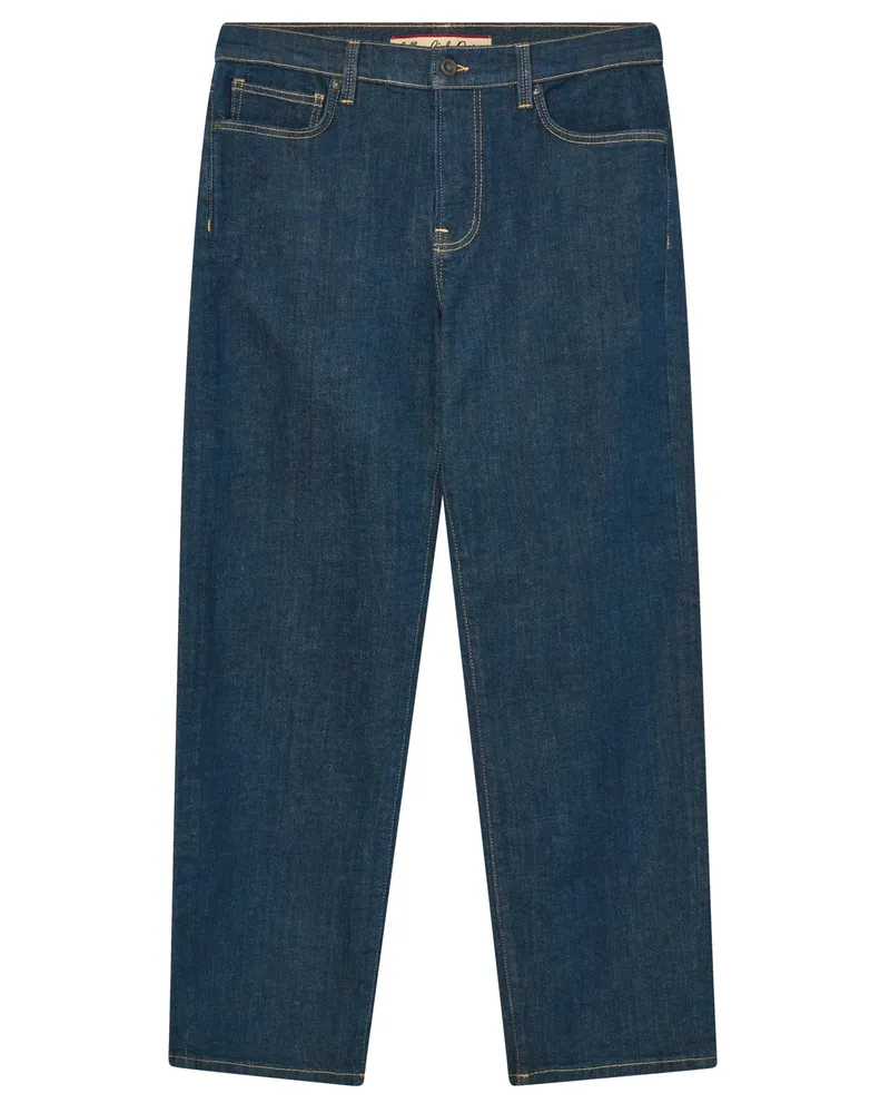 Mos Mosh Jeans Steve Florence ohne Waschung mit Stretchanteil in Schwarzblau
