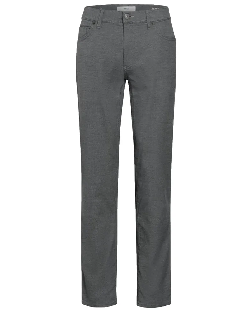 Brax 5-Pocket Hose Cadiz im Wool-Look mit Stretch, Straight Fit in Grau