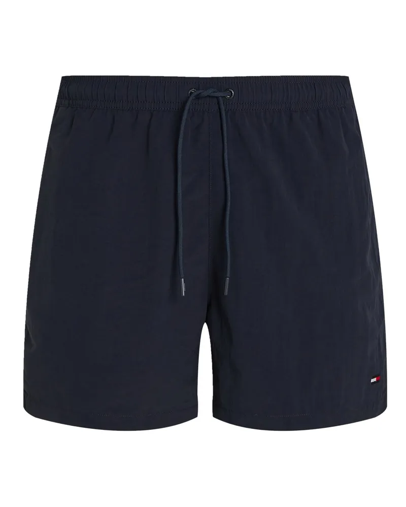 Tommy Hilfiger Badeshorts mit Logo-Stickerei, Regular Fit in Marine