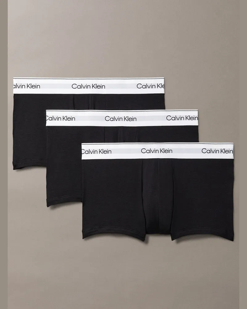 Calvin Klein 3er Pack mit Stretchanteil in Schwarz