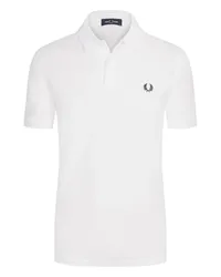 Fred Perry Poloshirt aus Baumwolle mit Logo-Stickerei Weiß