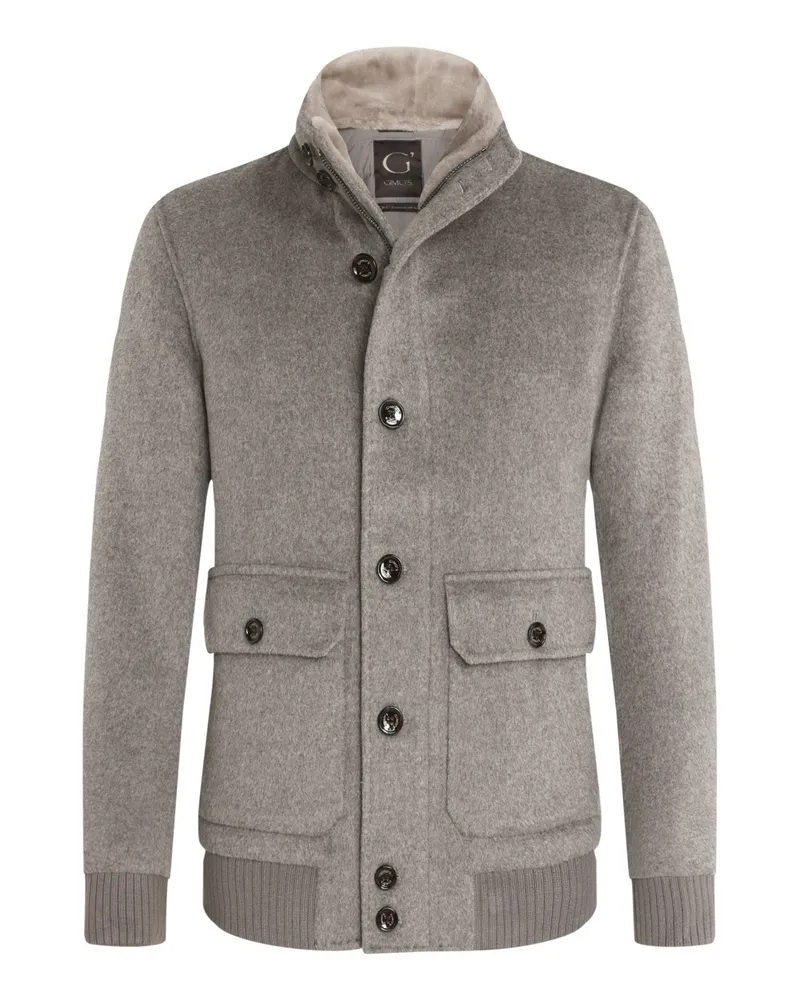 Gimo's Wollblouson mit Wattierung aus Tech-Daune in Beige