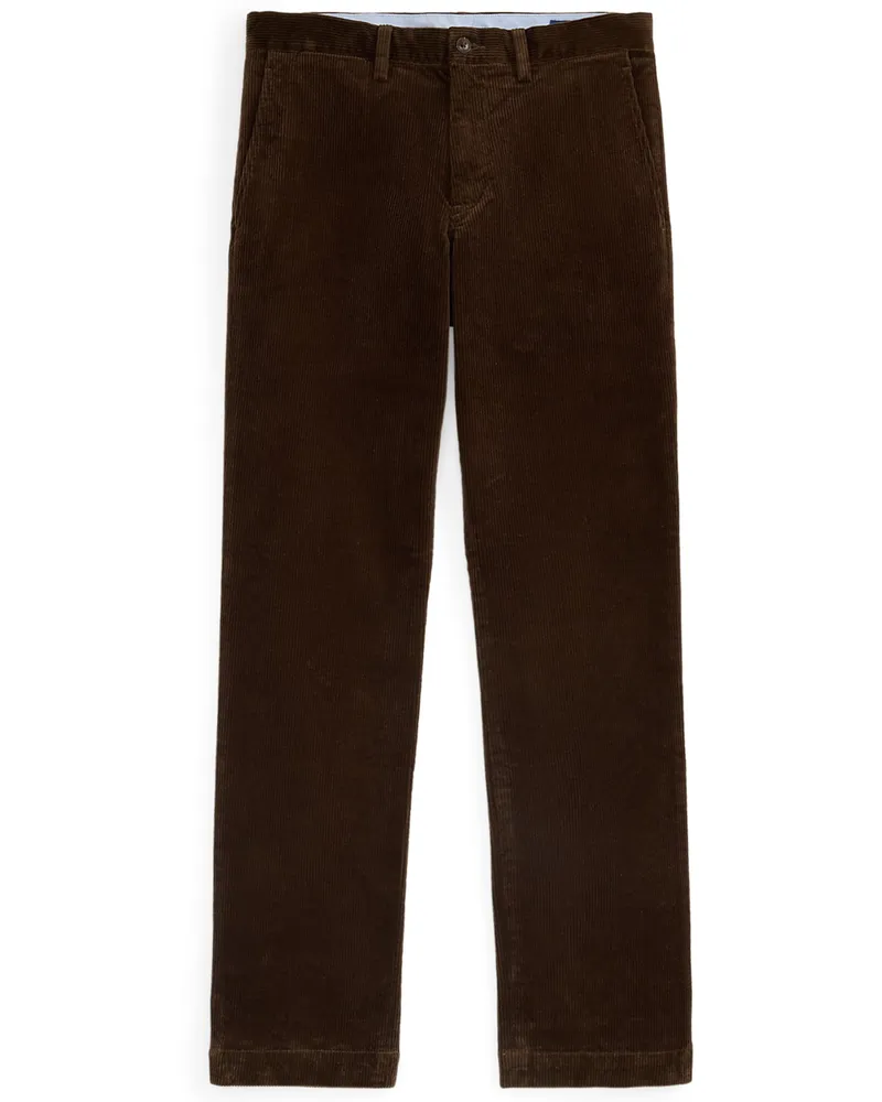 Ralph Lauren Cordhose mit Stretchanteil, Straight Fit in Braun