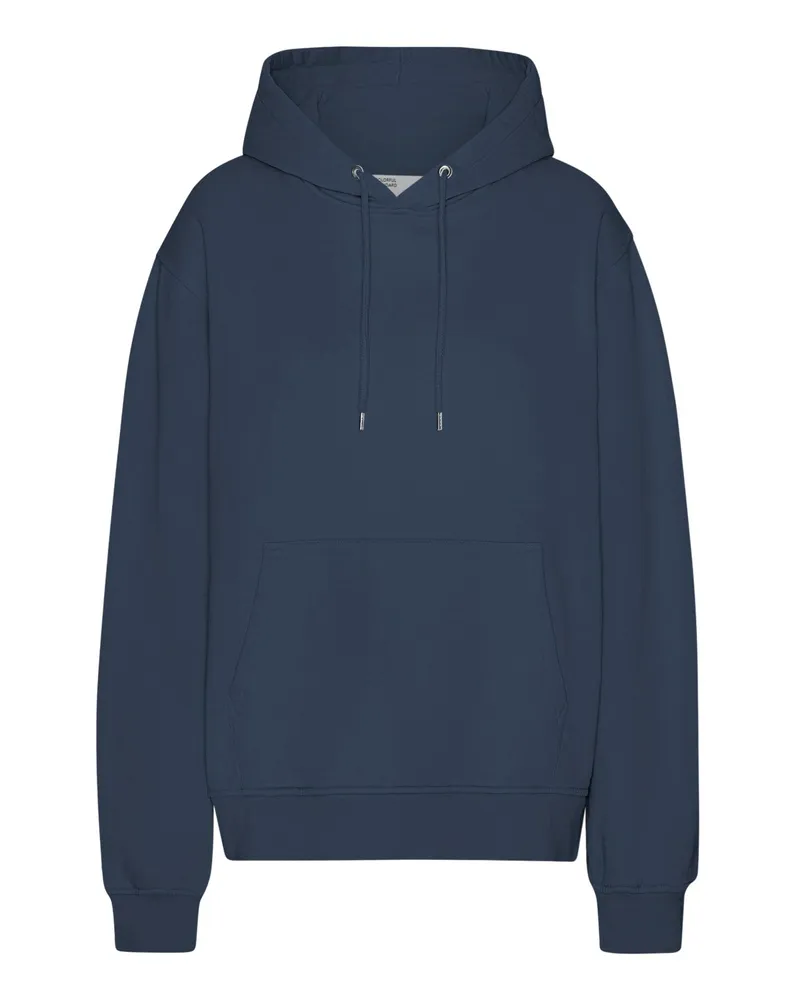 COLORFUL STANDARD Softer Hoodie aus Bio-Baumwolle in Washed-Optik in Marine