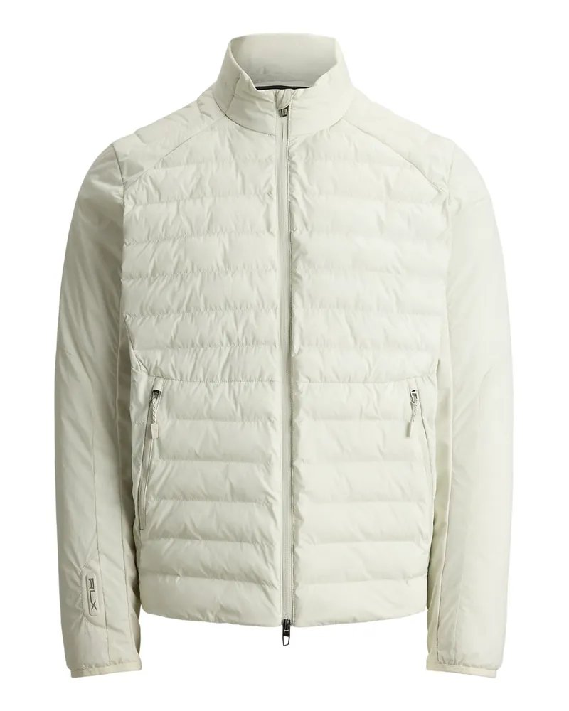Ralph Lauren Hybride Steppjacke mit Softshell-Akzenten und Stretch in Offwhite