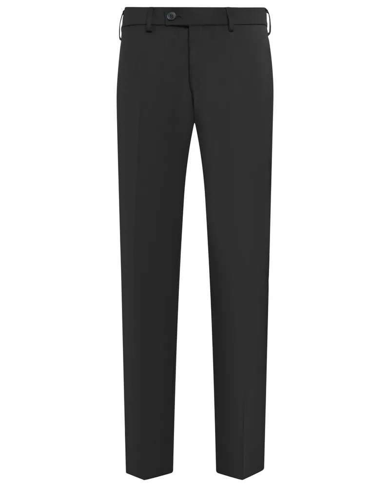 Hiltl Anzughose Terni aus B-DYnamic Wool, Slim in Schwarz