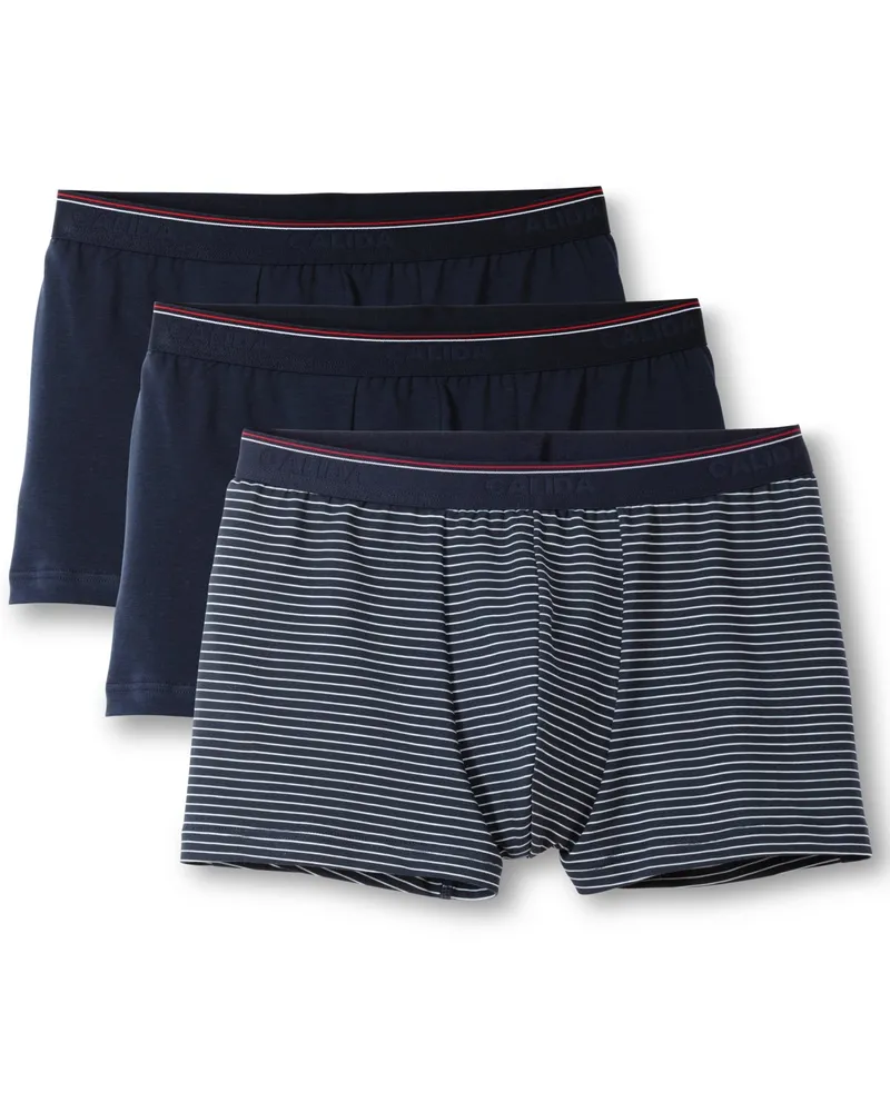 Calida Boxer-Trunks mit Stretchanteil in Schwarz