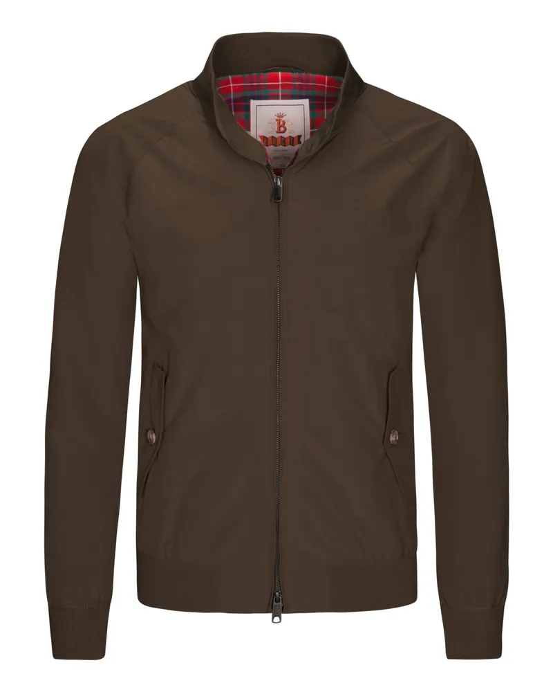 Baracuta Blouson G9 aus einem Baumwollgemisch mit Raglanärmeln in Oliv