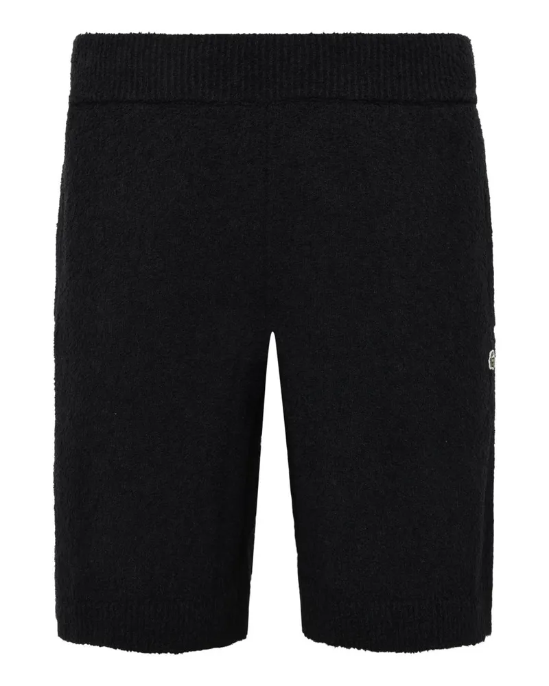 Lacoste Softe Shorts in Bouclé-Strick, Regular in Marine