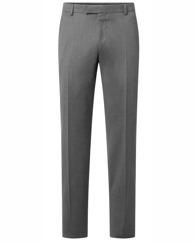 JOOP! Anzughose aus Schurwolle und Stretch, Slim Fit in Grau