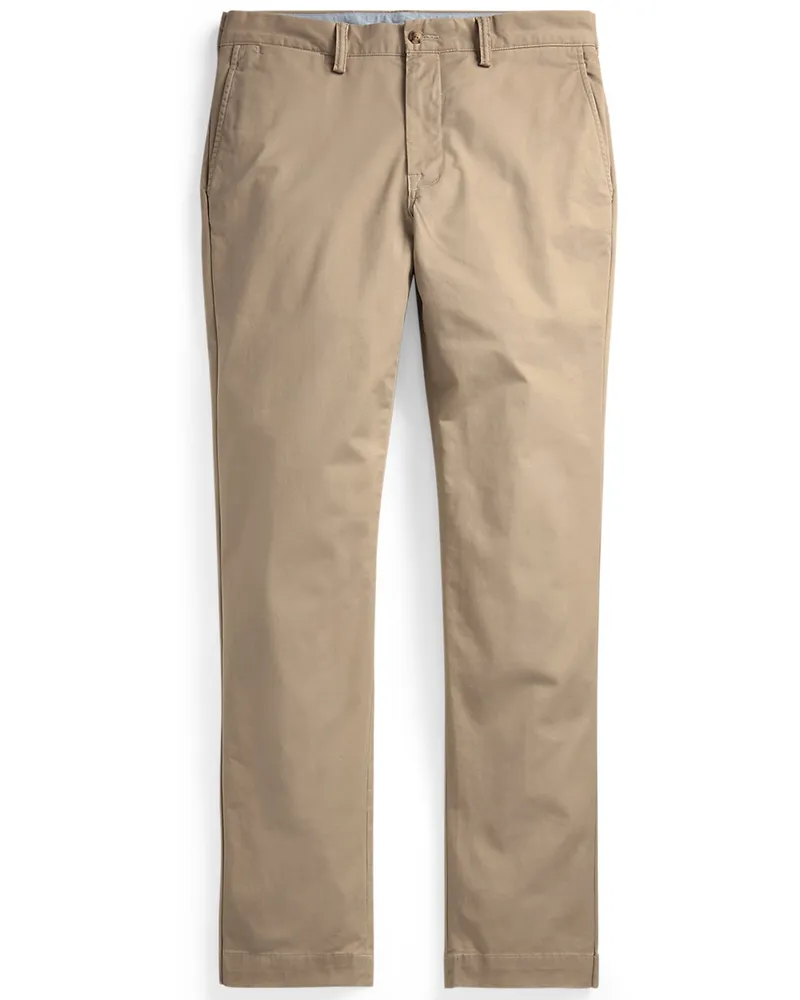 Ralph Lauren Bequeme Chino in Stretch-Qualität, Straight Fit in Khaki