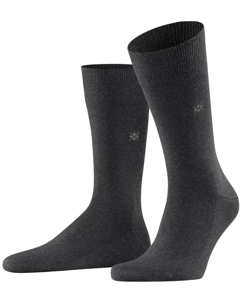 Burlington Socken aus einem Schurwoll-Mix mit Stretch in Grau