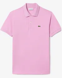 Lacoste Piqué-Poloshirt L1212 Classic Fit, mit kleinem Krokodil-Aufnäher Pink