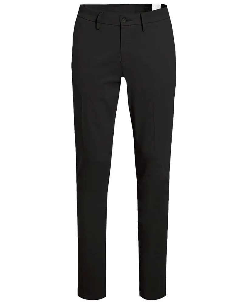Baldessarini Chino mit Stretchanteil und schmal zulaufendem Bein, Slim Fit in Schwarz