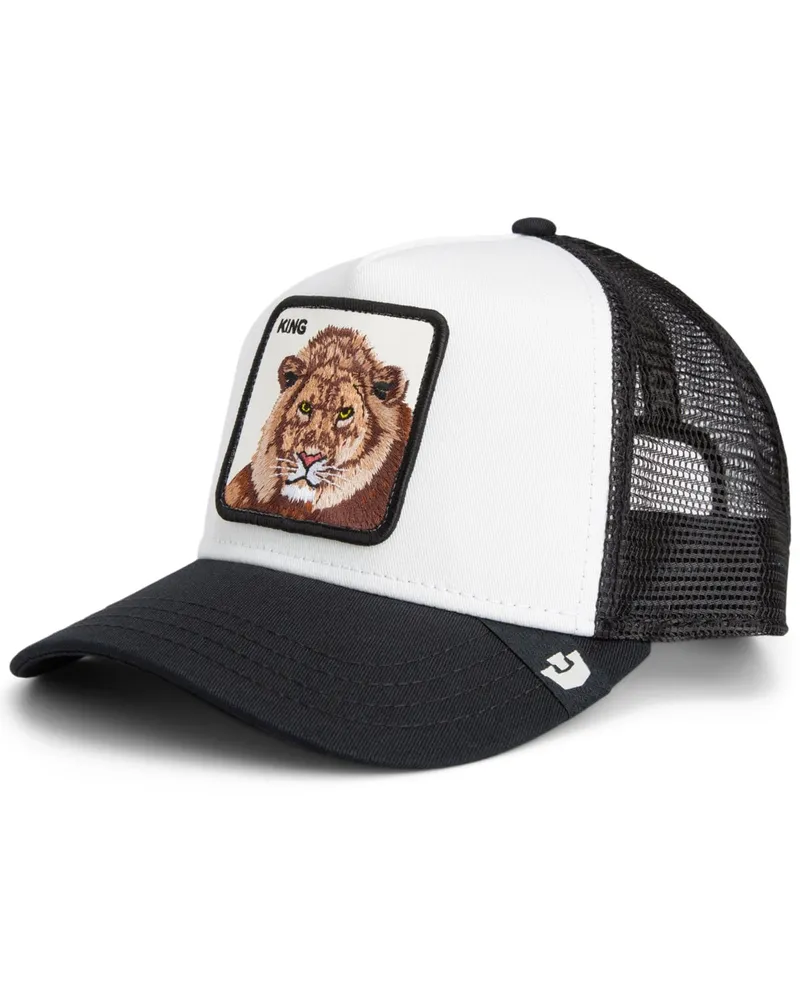 Goorin Bros. Cap mit Mesh-Netz und Aufnäher in Weiß