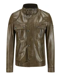 Belstaff Lederjacke Braun