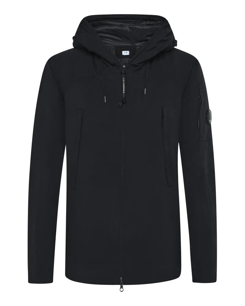 C.P. Company Pro Tek Primaloft Jacke mit Zwei-Wege-Reißverschluss in Schwarz