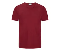 Homewear T-Shirt mit V-Ausschnitt