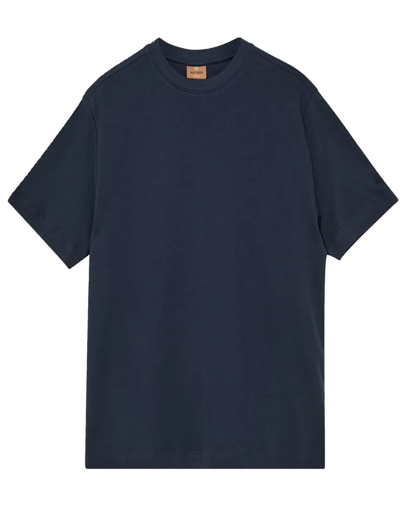 Mos Mosh T-Shirt aus einem soften Baumwolljersey in Marine