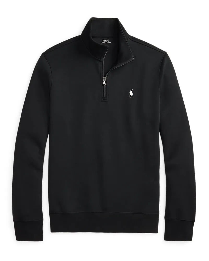 Ralph Lauren Sweat-Troyer mit Logo-Aufnäher in Schwarz