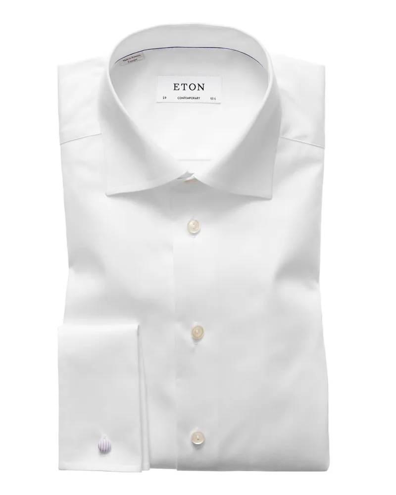 Eton Contemporary Fit Hemd mit UMA Weiß