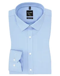 Olymp No. Six super slim Hemd Hellblau