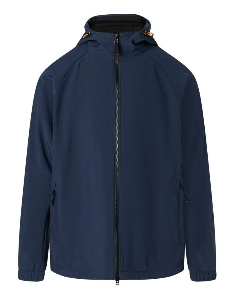 Bogner Fire & Ice Wasserabweisnede Softshell-Jacke Gilmar mit Kapuze in Marine