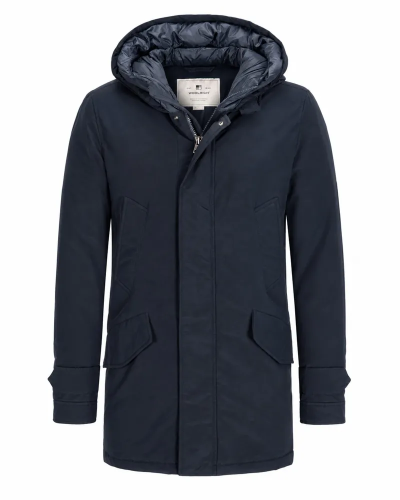 Woolrich Polar Daunenparka mit Kapuze und Teflon EcoElite™-Ausrüstung in Marine