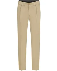 Drykorn Chino mit Bundfalte und Stretchanteil Beige