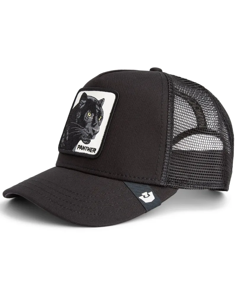 Goorin Bros. Cap mit Mesh-Netz und Aufnäher in Schwarz