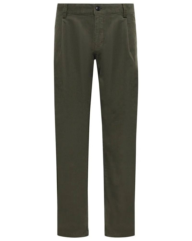 HUGO BOSS Softe Cord-Chino mit Stretch-Anteil, Slim in Grün