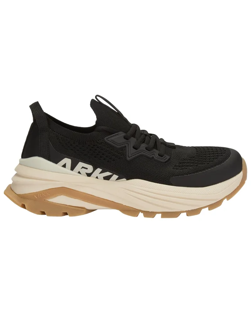 ARKK Copenhagen Leichte Chunky-Sneaker im Strick-Design in Schwarz