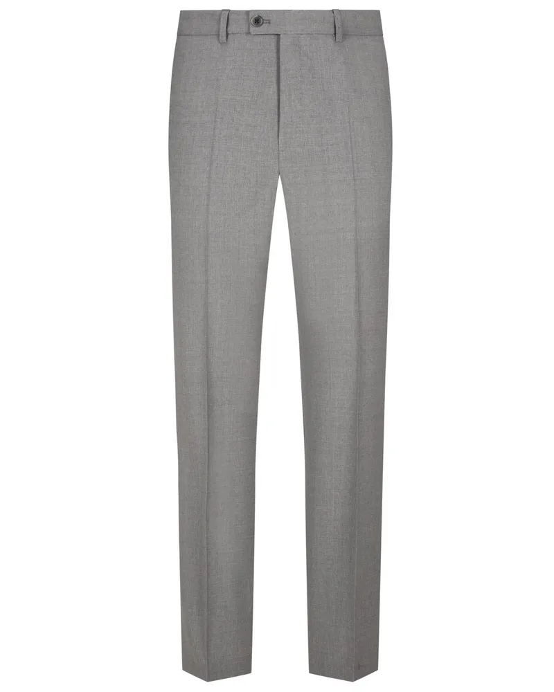 Hiltl Wollhose Piacenza mit Stretchanteil, Regular Fit in Grau